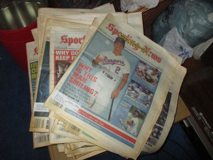 1980's  Sports News Papers