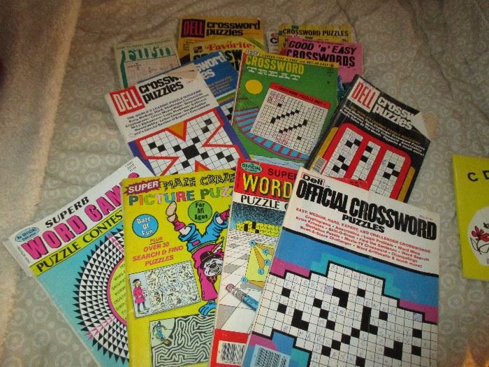 Vintage Crossword mags