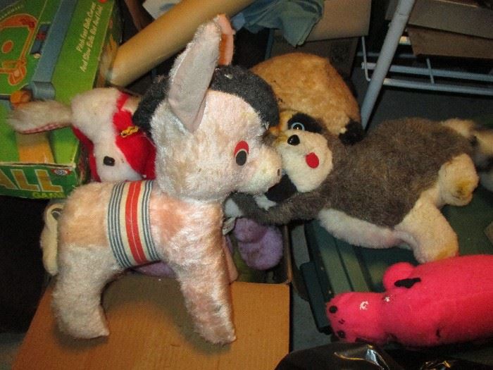 Vintage stuffed animals
