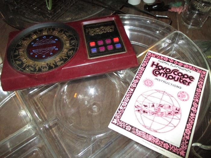 Vintage Mattel Horoscope Computer