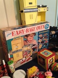Easy Bake Oven, Clown in the Box, Dennis the Menace Doll