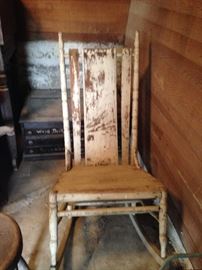 Wonderful old rocking chair