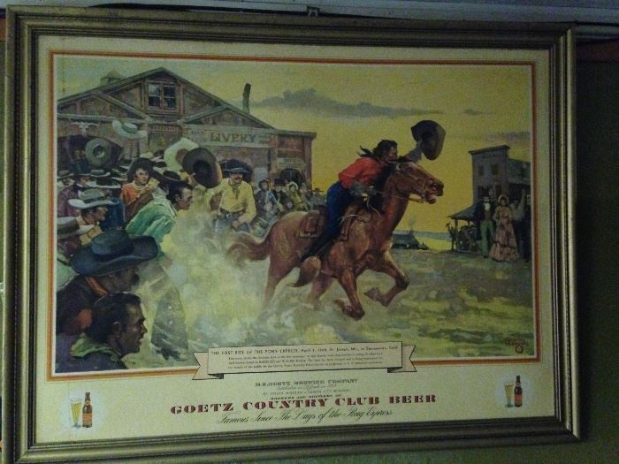 Pony Express Print