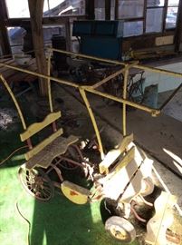 Peddle Surrey - has all the parts and works...just needs a little oil and spit and polish
