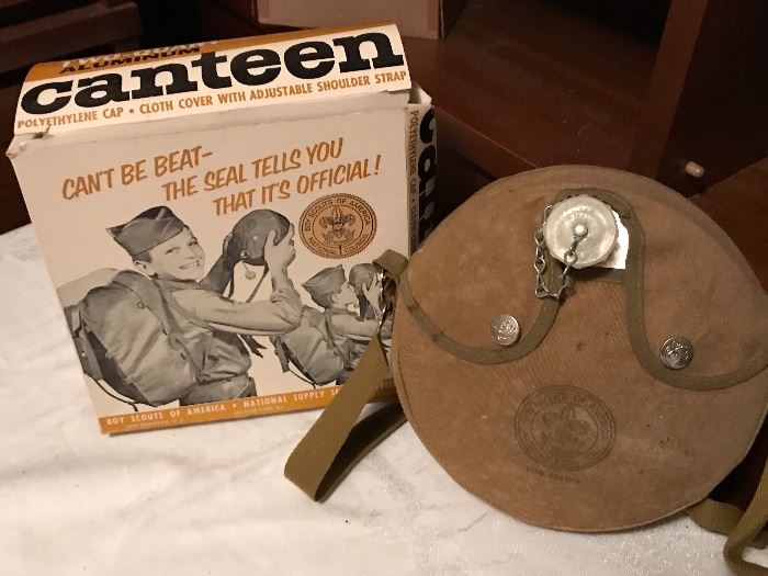 Boy Scouts Canteen with original packaging 