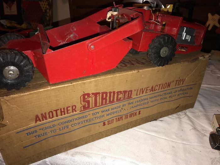 Structo Scraper- Vintage Toy