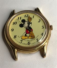 Lorus Vintage Mickey Mouse Watch (no band)
