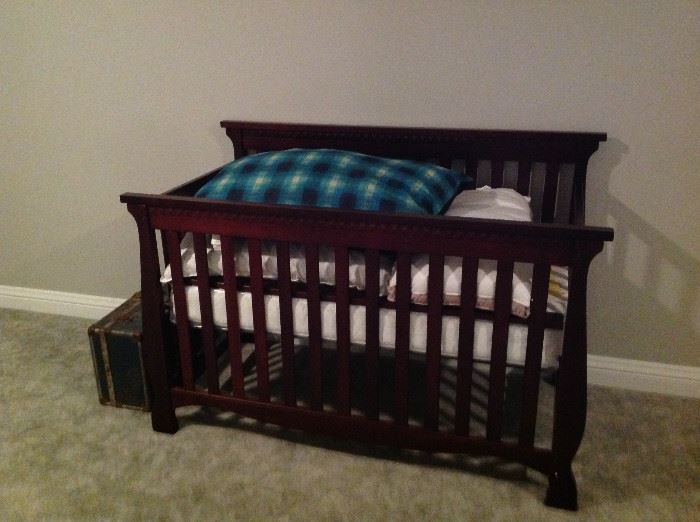 Crib - playpen & other baby items also