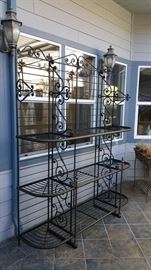 Large antique Bakers rack 