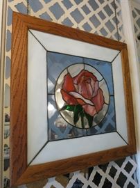 Stain Glass Rose