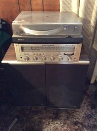 Stereo with two speakers