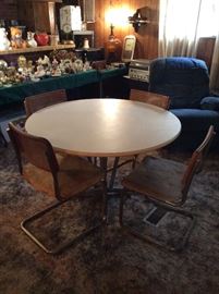 Table with four chairs