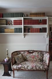 Settee and Books 