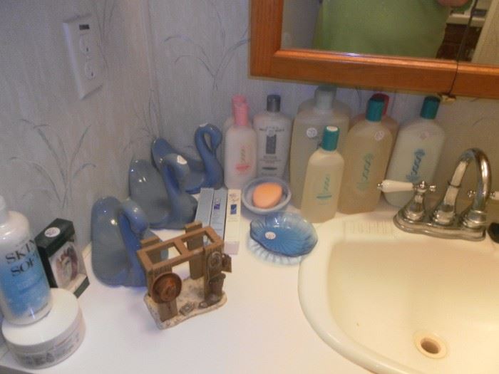 bathroom decor and avon products