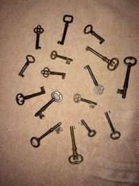 old cabinet keys