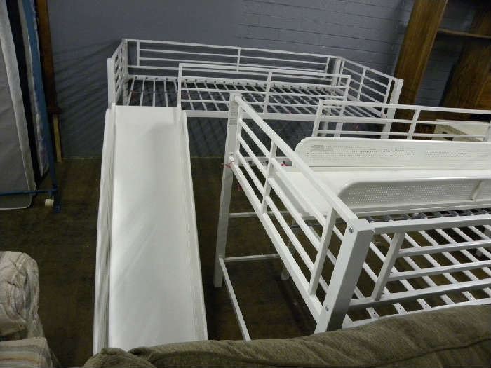 Twin Loft Beds W/Slides