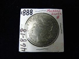 1889 Morgan Silver Dollar