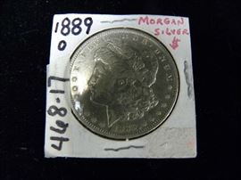 1889 Morgan Silver Dollar
