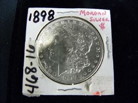 1898 Morgan Silver Dollar