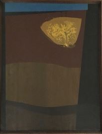 Buried Treasure, Serigraph by R. Pollack (1924-2001)