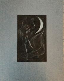 Etching by Martin Mondras (1925-)