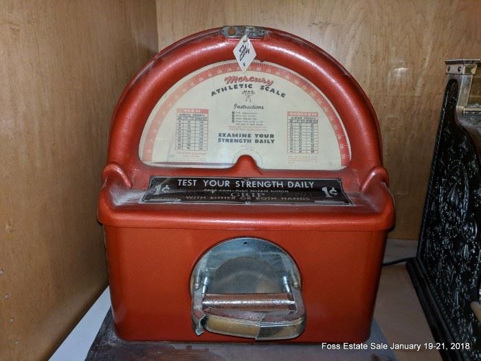 1¢ Great Lakes System Mercury Athletic Scale