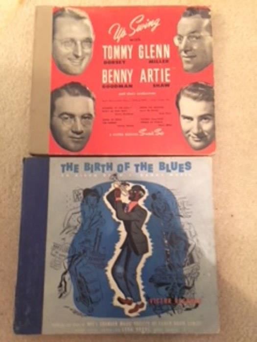 Vintage Record sets Benny Goodman Glenn Miller 