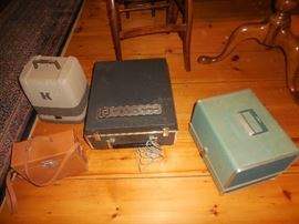 some camera equipment