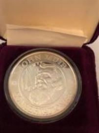 One troy ounce silver coin