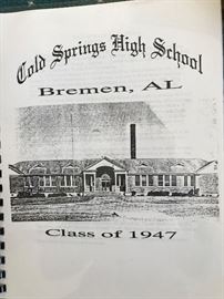 Bremen Alabama Class of 1947
