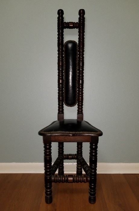 Antique Custom Made High Chair. Very Rare! 