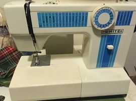 Sewing Machine, White