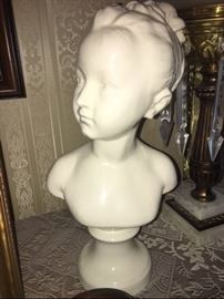 bust of female child