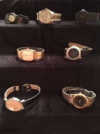 men's collection of various watches