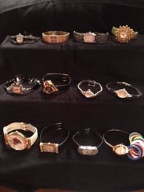 beautiful collection of various ladies watches