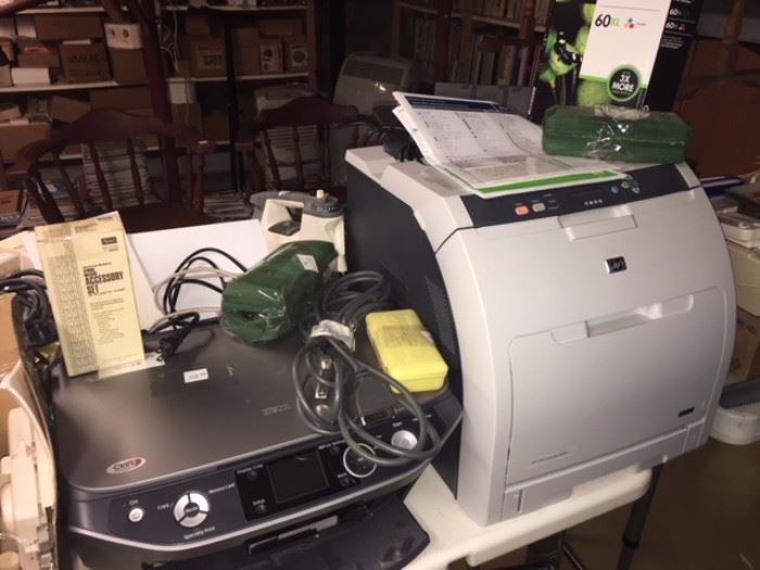 printers, copiers, and much more- they were all tested and do work and are in good condition