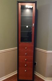 Lighted cabinet