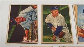 1952 Bowman Vintage Baseball Card Lot of 7 w/ Pean ..