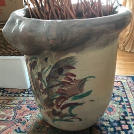 Nancy Jurs large pottery vase