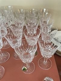 Waterford Lismore wine glasses