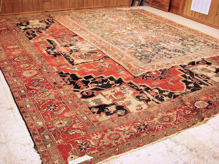 Antique persian rug, 11'9 x 15'7