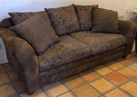 Microfiber Sofa and Loveseat