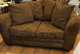 Microfiber Sofa and Loveseat