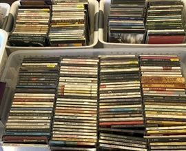CDs, CD's and more CD's: Genesis, Pink Floyd, CCR, The Who, Black Sabbath and so much more.