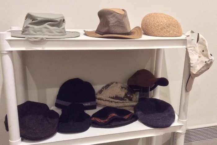 Mens hats by Tilley, Orvis, The North Face, Donegal tweed hats too.
