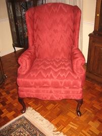 Lancer wing back chair