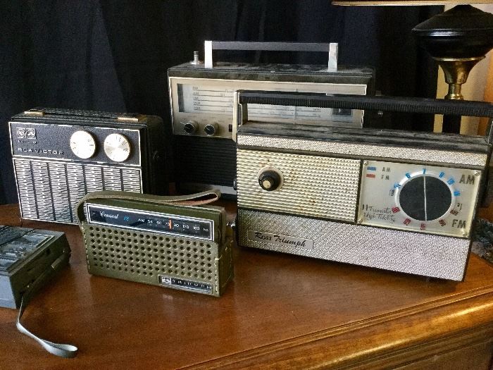 Vintage transistor radios