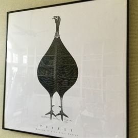 "Turkey" poster print.