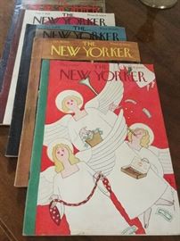 New Yorker magazines from the 1930's!