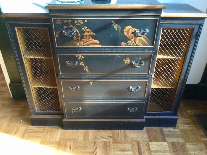 Chinoiserie Chest/Writing Desk